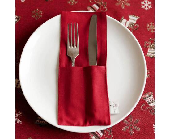 Чехол для приборов 24х10 червоний Прованс (037928), изображение 2