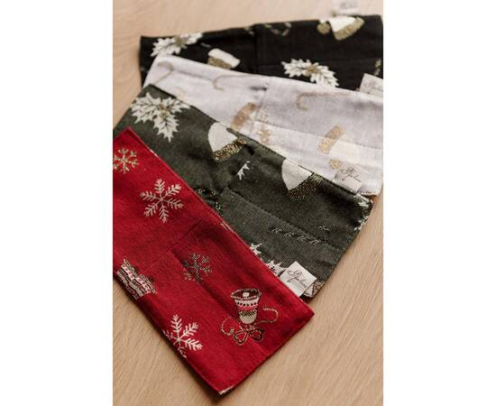 Чохол для приладів 24х10 Дзвіночки на червоному Прованс (037926), зображення 3