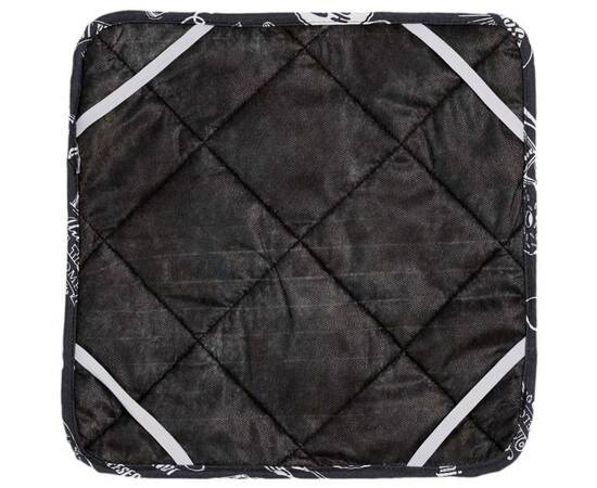 Чехол на табурет 35х35 BLACK Breakfast Прованс (039633), Цвет: черный, Размер: 35x35, изображение 2