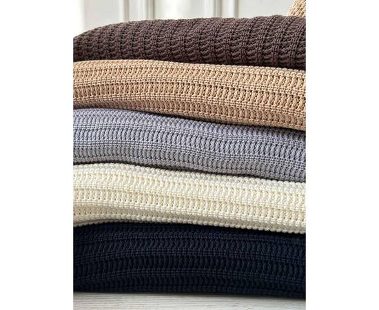 Плед 120х200 COTTON синий Прованс (039530), Цвет: синий, Размер: 120x200, изображение 4