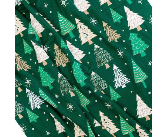 Плед 130х170 вязаный Ялиночка зеленый Прованс (037503), Цвет: зеленый, Размер: 130x170, изображение 2