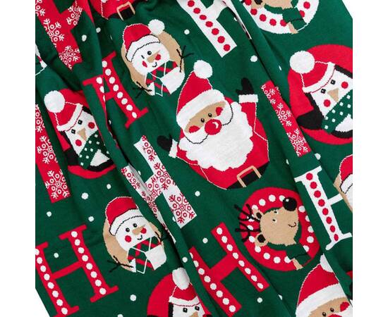 Плед 90х130 вязаный Ho-Ho-Ho Прованс (037814), Цвет: красный, Размер: 90x130, изображение 3