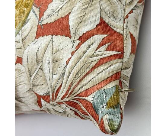 Подушка декоративна 45х45 Пташка на теракоті Прованс (034783), Колір: теракотовий, Розмір: 45x45, зображення 2