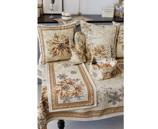 Прихватка 20х20 гобеленовая Золоте свято Прованс (037829), изображение 4