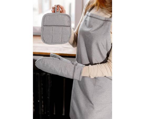 Прихватка 20х20 RINO Сіра Прованс (037154), изображение 2