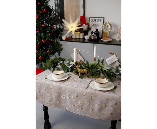 Рукавичка декоративна Шапочки на бежевому 26х18 Прованс (037552), изображение 2