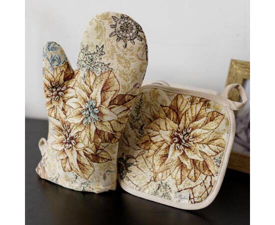 Рукавичка 32х16 гобеленовая Золоте свято Прованс (037831), изображение 3