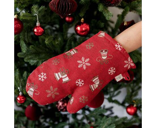 Рукавичка Дзвіночки на червоному Прованс (036846), зображення 2