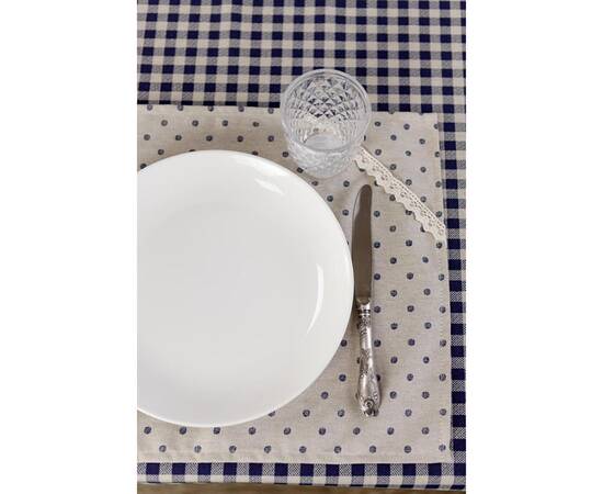 Салфетка 35х45 горошок Марічка Прованс (038945), Тип: салфетки, Цвет: бежевый, Форма скатерти: прямоугольная, Размер: 35x45, изображение 3