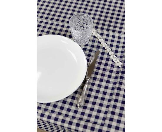 Салфетка 35х45 клітинка Марічка Прованс (039049), Тип: салфетки, Цвет: синий, Форма скатерти: прямоугольная, Размер: 35x45, изображение 3