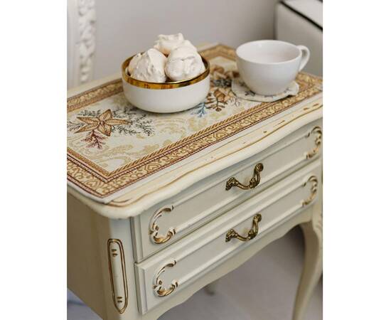 Салфетка гобеленовая Золоте свято 30х50 Прованс (036311), Тип: салфетки, Цвет: бежевый, Форма скатерти: прямоугольная, Размер: 30x50, изображение 3