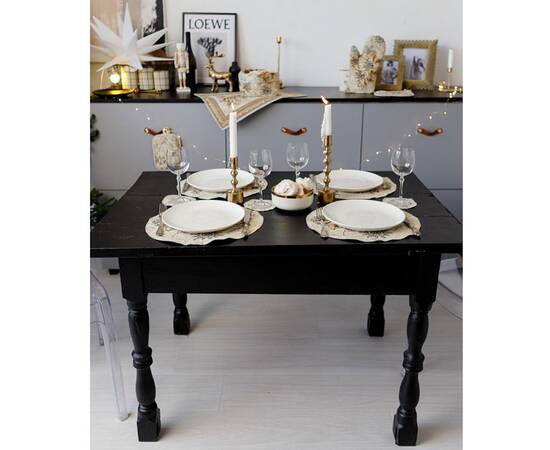 Салфетка круглая D-35 гобеленовая Золоте свято Прованс (036313), Тип: салфетки, Цвет: бежевый, Форма скатерти: круглая, Размер: Ø35, изображение 3