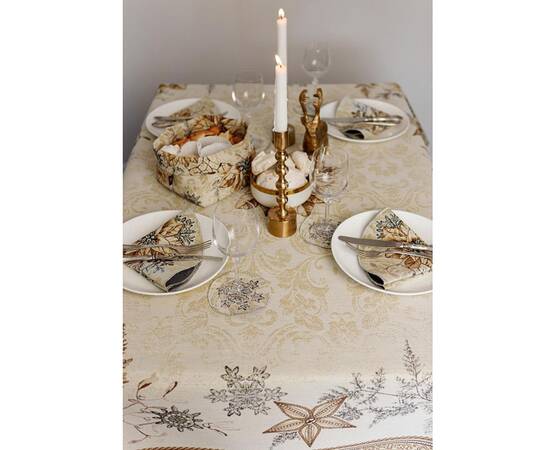 Скатерть 135х260 гобеленовая Золоте свято Прованс (036321), Тип: скатерти, Цвет: бежевый, Форма скатерти: прямоугольная, Размер: 135x260, изображение 3