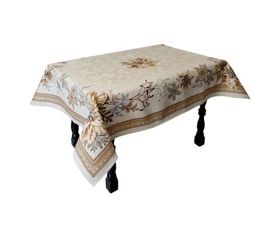 Скатерть 135х350 гобеленовая Золоте свято Прованс (036325), Тип: скатерти, Цвет: бежевый, Форма скатерти: прямоугольная, Размер: 135x350, изображение 2