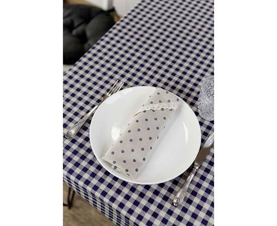 Скатертина 136х180 Марічка Прованс (039022), Тип: скатертини, Основний колір: синій, Форма скатертини: прямокутна, Розмір: 136x180, зображення 3