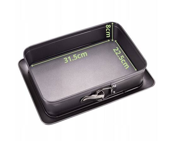 Форма для запекания 31.5x22.5x8 см из углеродистой стали Kamille (6041), изображение 5