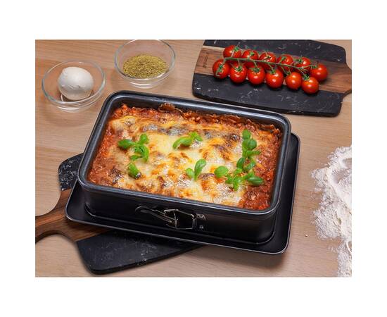 Форма для запекания 31.5x22.5x8 см из углеродистой стали Kamille (6041), изображение 2