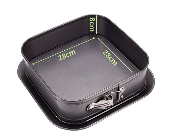 Форма для запекания 28x28x8 см из углеродистой стали Kamille (6043), изображение 5