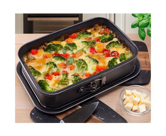 Форма для запекания 39.5x28x8 см из углеродистой стали Kamille (6040), изображение 4