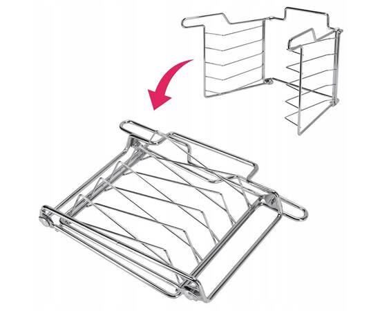 Набор форм 4 шт. для запекания пиццы 30 см из углеродистой стали Kamille (6045), изображение 4