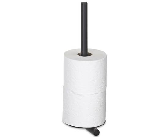 Держатель для туалетной бумаги KELA Alessio черный 38х15.5 см (22751), изображение 2