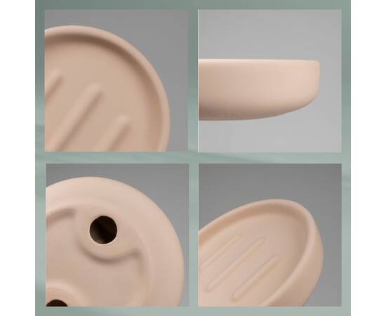 Мыльница KELA Sana бежевая 11.5х3 см (23949), изображение 3