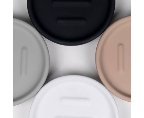 Мыльница KELA Sana светло-серая 11.5х3 см (23953), изображение 4