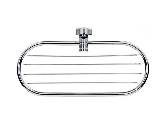 Полиця-сітка у ванну кімнату KELA Lucido срібляста 26х10.5 см (22689), зображення 2