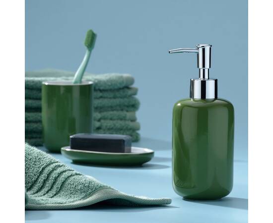 Стакан для зубных щеток KELA Isabella кашемирово-коричневый 10х7.5 см (20505), изображение 2