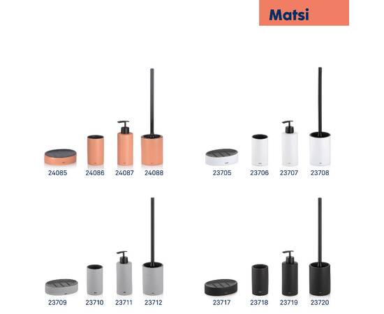 Стакан для зубных щеток KELA Matsi белый 11х7 см (23706), изображение 4
