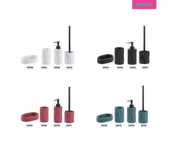 Стакан для зубных щеток KELA Merida белый 10.5х7 см (23761), изображение 4