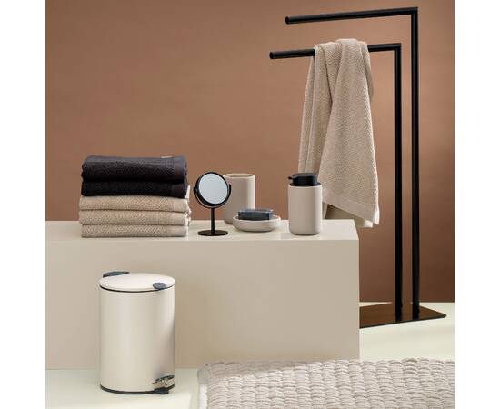 Стакан для зубных щеток KELA Sana бежевый 11.5х8 см (23950), изображение 4