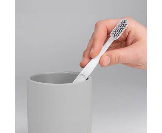 Стакан для зубных щеток KELA Sana светло-серый 11.5х8 см (23954), изображение 2