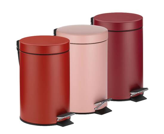 Відро для сміття KELA Monaco червоне 3 л (24289), зображення 3