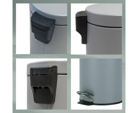 Відро для сміття KELA Monaco червоне 3 л (24289), зображення 4