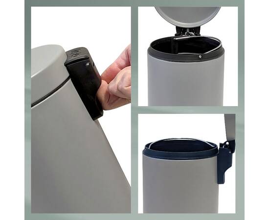 Відро для сміття KELA Monaco червоне 3 л (24289), зображення 5