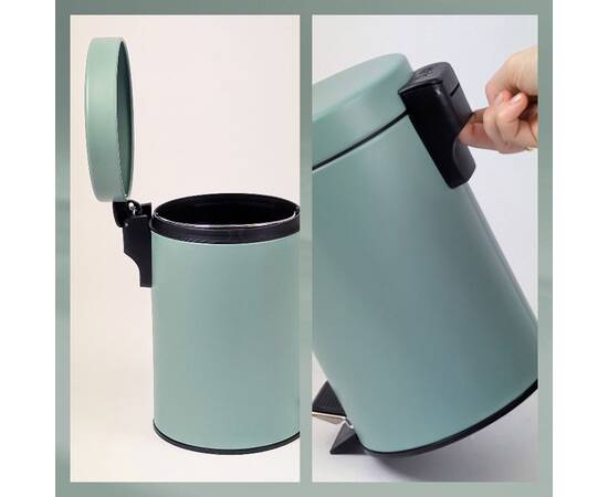 Відро для сміття KELA Monaco зелений нефрит 3 л (24287), зображення 5