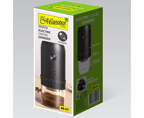 Електрична кавомолка Maestro USB (MR457), зображення 3