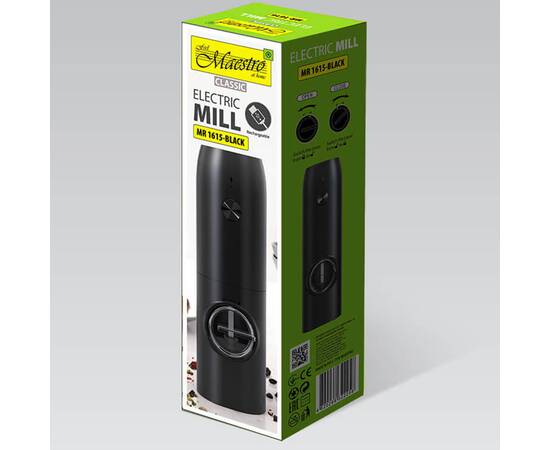 Электрический измельчитель Maestro h-18 см USB (MR1615-BLACK), изображение 4