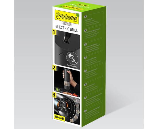 Электрический измельчитель Maestro h-19,6 см USB (MR1618), изображение 4