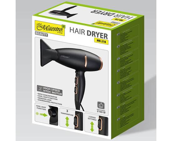 Фен Maestro 2100 Вт DC мотор (MR218), изображение 4