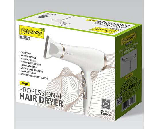 Фен Maestro 2300 Вт DC мотор (MR214), зображення 3