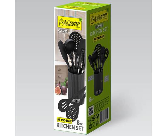 Кухонний набір 8 пр. Maestro (MR1542-BLACK), зображення 5