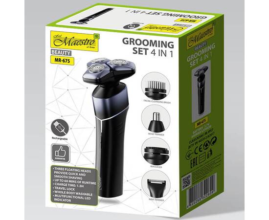 Набор для стрижки волос 4 в 1 Maestro (MR675), изображение 5