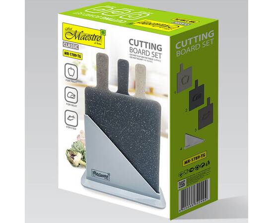 Набор из 3-х разделочных досок Maestro (MR1789TG), изображение 4