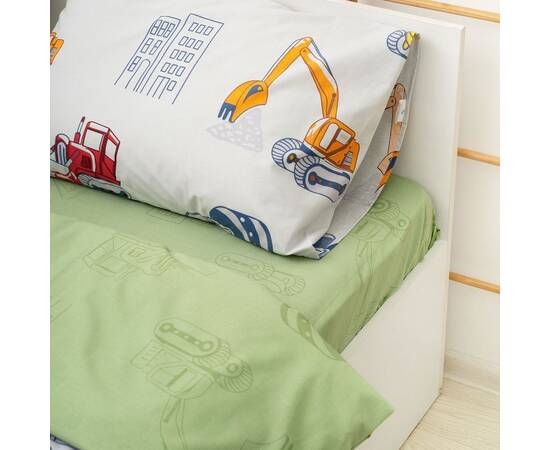 Комплект підлітковий 24302 ранфорс 143х210 (50х70) Вілюта, зображення 3