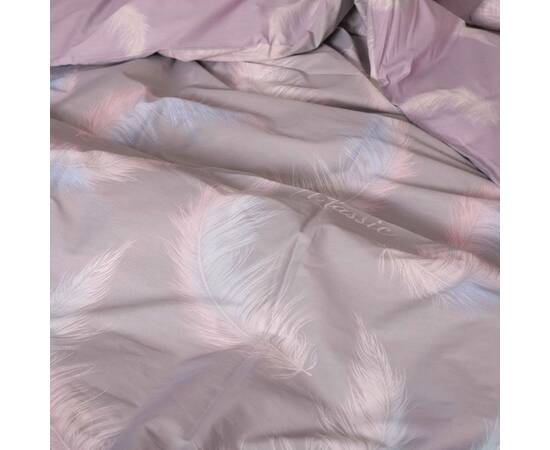 Постельное белье 22214 ранфорс 175х210 с простынью на резинке 160х200 Вилюта, Размер: двуспальный 175х210, Основной цвет: сиреневый, изображение 4