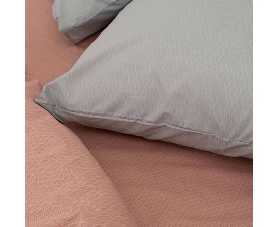 Постільна білизна 24278 ранфорс 143х210 Вілюта, Розмір: полуторний 145х210, Основний колір: сірий, зображення 4