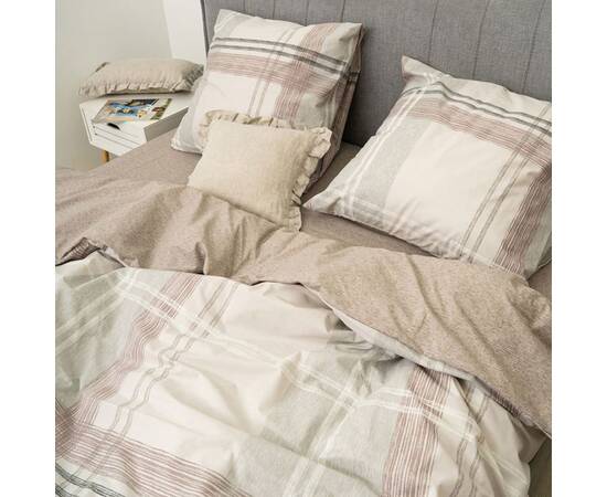Постельное белье 24321 ранфорс 175х210 Вилюта, Размер: двуспальный 175х210, Основной цвет: бежевый, изображение 3