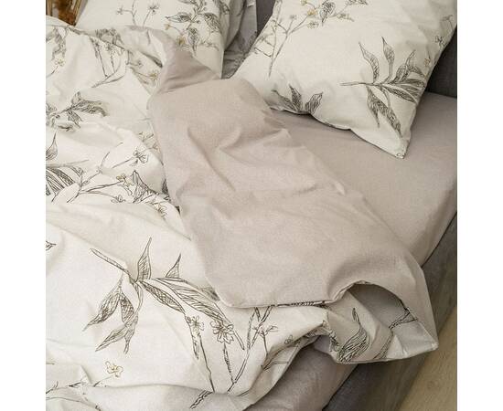 Постельное белье 24323 ранфорс 143х210 Вилюта, Размер: полуторный 145х210, Основной цвет: бежевый, изображение 3